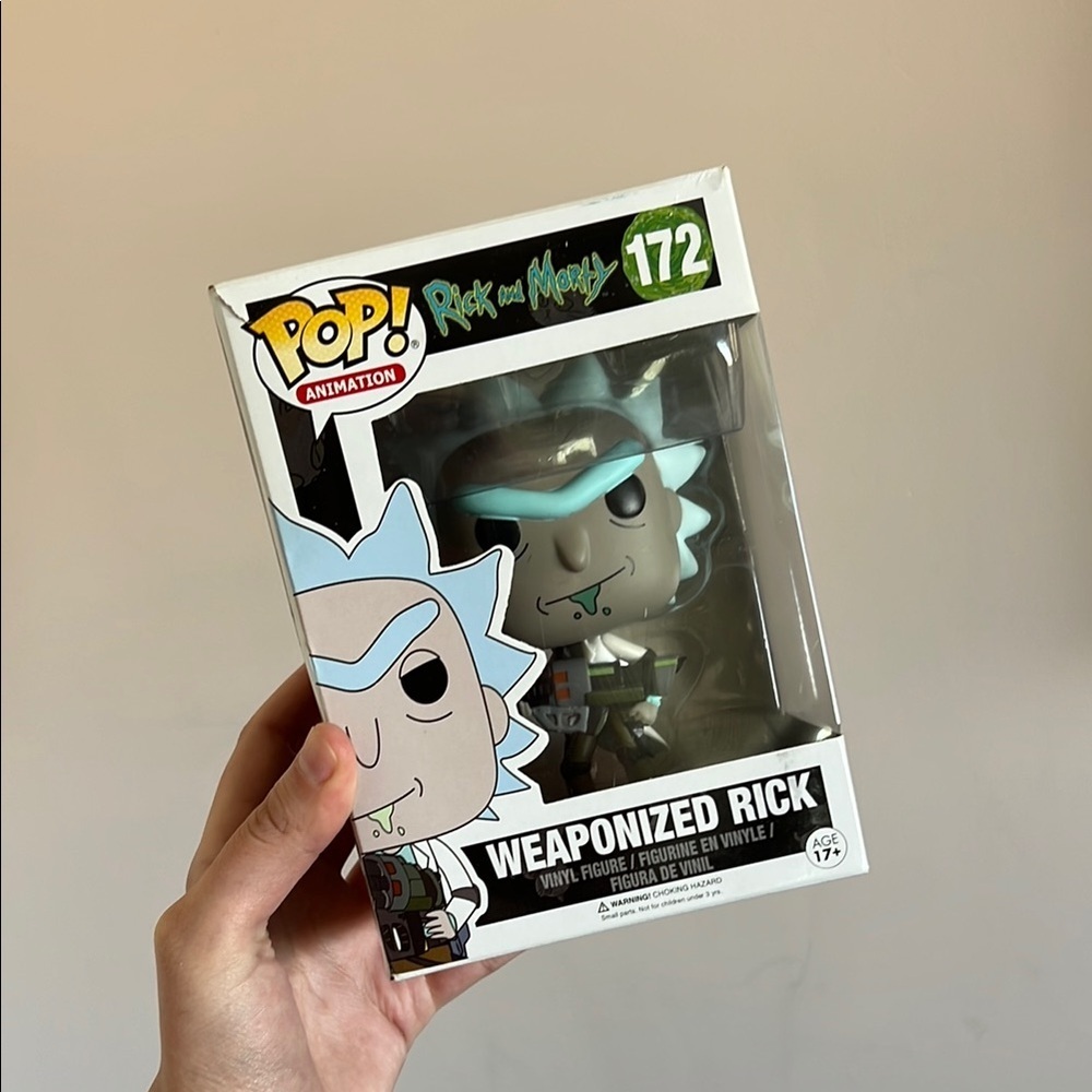 Funko Pop! Animation Rick and Morty Weaponized Rick #172 Vinyl Figure